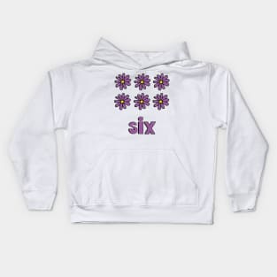 This is the NUMBER 6 Kids Hoodie